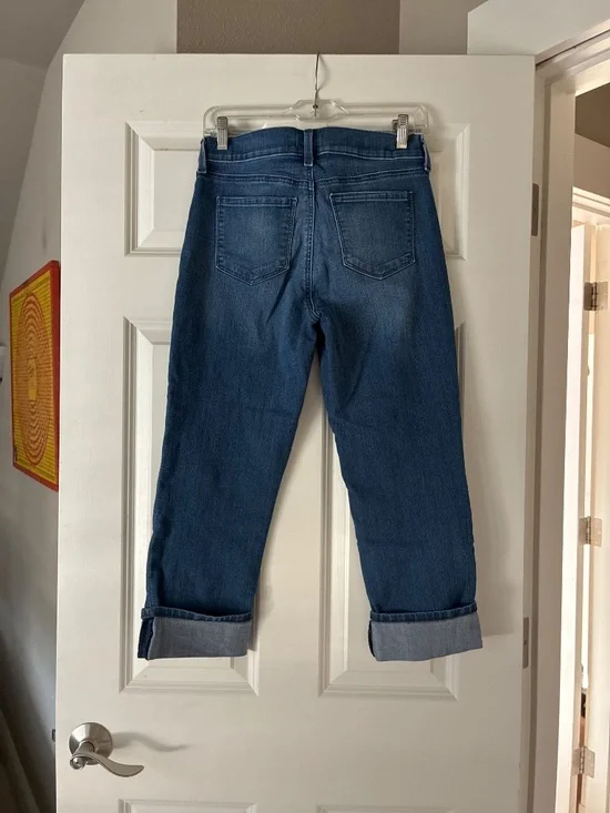 NYDJ straight leg cropped jeans - Picture 3 of 3